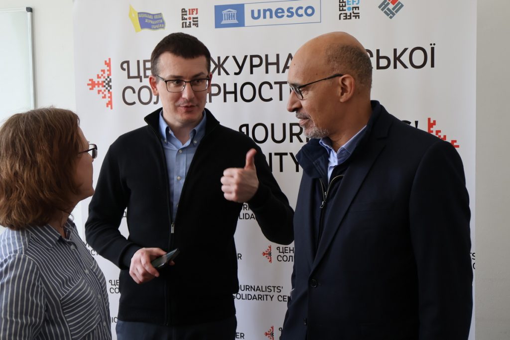 Арлем Дезір: «Безпека журналістів і свобода медіа ще важливіші під час війни»
