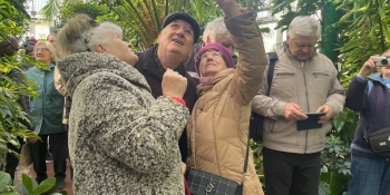 Життєдайний світ рослин: журналісти-переселенці черпали натхнення у Запорізькому ботанічному саду