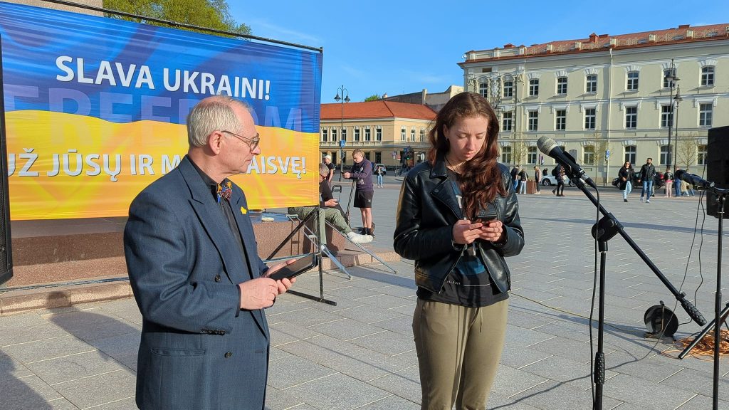 Сергій Томіленко звернувся до учасників мітингу у Вільнюсі на підтримку українських журналістів 2