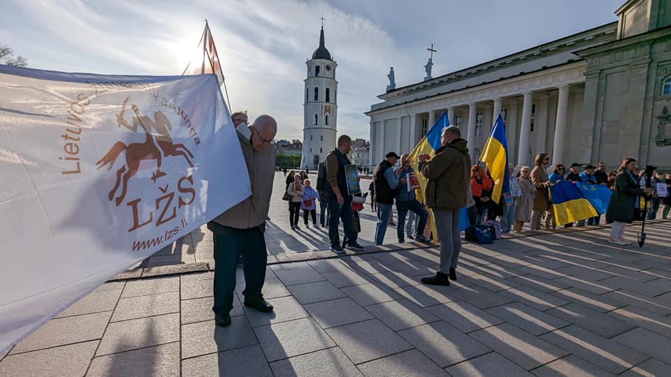 Сергій Томіленко звернувся до учасників мітингу у Вільнюсі на підтримку українських журналістів 4