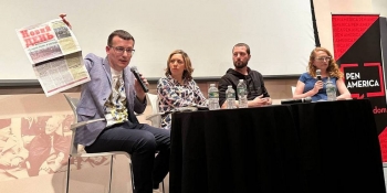 Сергій Томіленко взяв участь у офіційному показі в Нью-Йорку фільму «20 днів у Маріуполі»