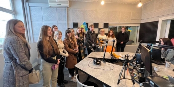 Франківські майбутні медійники опановували радіожурналістику на ТРК «Вежа»