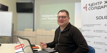 «Необхідний хаб, який надавав би локальній пресі технічну підтримку», – медіатренер Андрій Юричко провів навчання з розвитку цифрових платформ для прифронтових видань