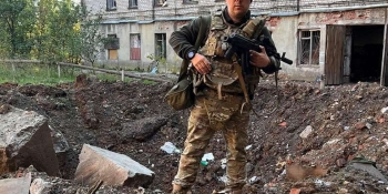 Пресофіцер ЗСУ Тарас Березовець радить журналістам писати історії бійців: «Це їх дуже стимулює»