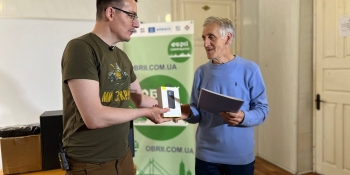 Відзначено журналіста, який пройшов через окупацію і не зрадив професійному обов’язку