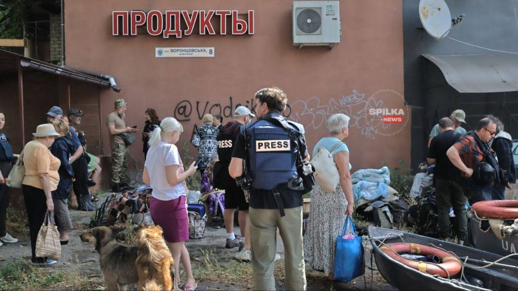 Наталія Гуменюк розповіла НСЖУ, як журналісти можуть відвідати зону ліквідації наслідків вибуху Каховської ГЕС 5