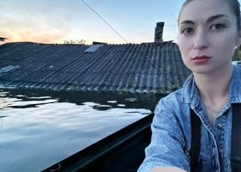 Ірина Сампан: «Я працювала під обстрілами у Херсоні, де неможливо сховатися в укриття. Тому що всі підвали затоплені»