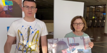 Керівники НСЖУ запрошують колег на виставку в метро «Україна: журналісти на передовій»