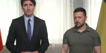 Володимир Зеленський і Джастін Трюдо звернулися до журналістів