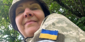 Речниця 21-го окремого мотопіхотного батальйону «Сармат» Ірина Шевченко: «Я служу в найкращому батальйоні Всесвіту та його околиць»