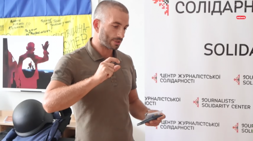 «Дякую Спілці за підтримку наших колег!» – фотожурналіст Ян Доброносов