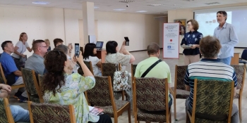 Ліна Кущ у Кропивницькому: «Журналісти під час війни стають цілями для загарбників»