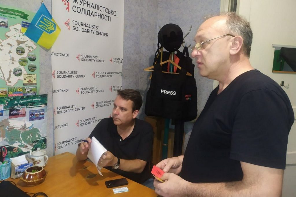 Відомий канадський журналіст відвідав Ізюм