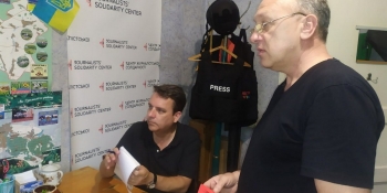 Відомий канадський журналіст відвідав Ізюм