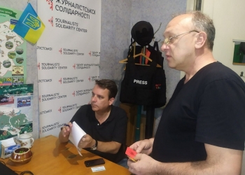Відомий канадський журналіст відвідав Ізюм