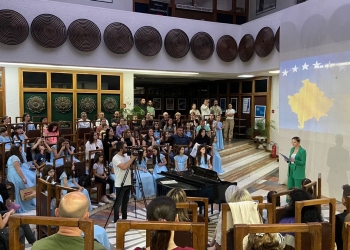 Дитячий хор із Косова подарував свої пісні дітям України