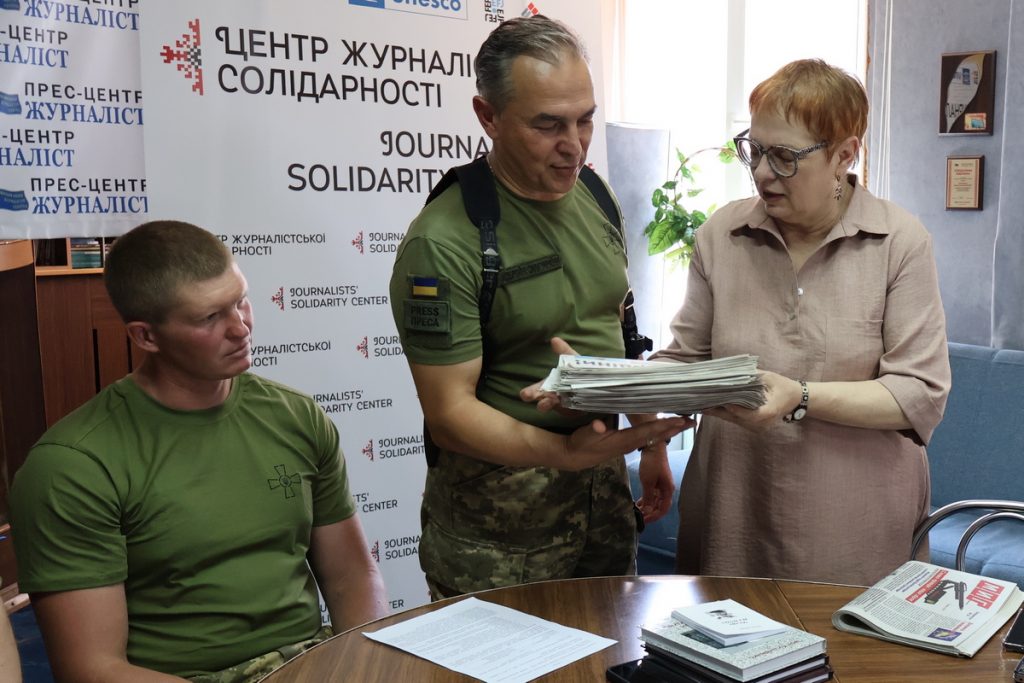 Запорізькі медійники зміцнюють співпрацю з тероборонівцями