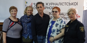 Іноземні журналісти взяли інтерв’ю у запорізьких колег