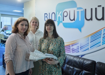 Директорка дніпровського телеканалу «Відкритий» Наталя Бабаченко: «Партнери нам дуже допомагають, бо зараз виживати важко»