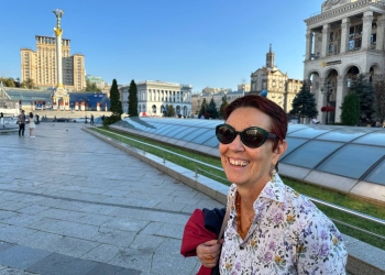 «Я зустріла колег, які роблять свою роботу попри війну, небезпеку, величезні економічні проблеми», – Анна Дель Фрео про поїздку в Україну