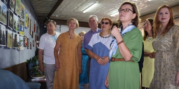 Ліна Кущ у Запоріжжі: «Наша мета – донести, що росія і російські воєнні злочинці  досі не покарані»