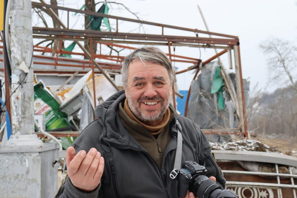 «Він крутий фотограф був»: на Донеччині загинув фотограф Володимир Миронюк