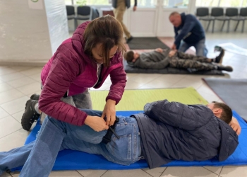 Домедична допомога в тилу та на передовій – відбувся спеціалізований тренінг для журналістів