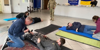 Домедична допомога в тилу та на передовій – відбувся спеціалізований тренінг для журналістів