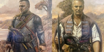 Українські воєначальники постали на картинах в образі козаків