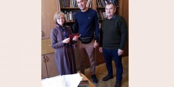 Зв’язок поколінь: квиток члена НСЖУ отримав син відомого журналіста