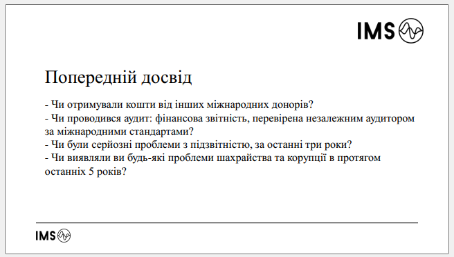 Як збільшити свої шанси на отримання гранту? Поради від представника International Media Support Романа Кіфлюка 2