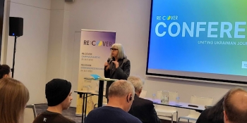 Ребекка Гармс на конференції RE:COVER у Кракові: «Україна має перемогти!»