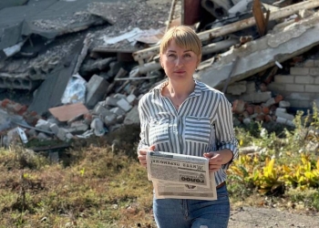 «Цю війну ми маємо зафіксувати на наших сторінках», – редакторка газети з Гуляйполя Тетяна Велика