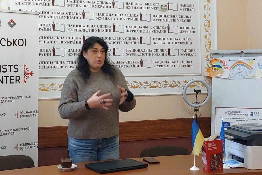 Студенти Острозької академії дізналися, як львівський Центр журналістської солідарності НСЖУ сприяє взаємодопомозі журналістів 4