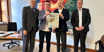 «Відродження прифронтових місцевих газет – надважливе», – німецькі дипломати під час зустрічі з Сергієм Томіленком