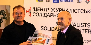 У чернівецькому пункті Центру журналістської солідарності НСЖУ зустрічали колег із Одеси