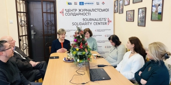 Долати професійне вигорання медійників навчали в Івано-франківському Центрі журналістської солідарності НСЖУ