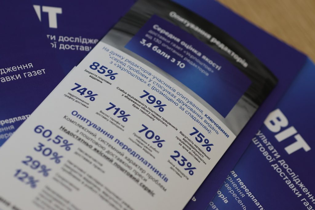 «Поштова доставка українських газет неякісна», – дослідження Національної спілки журналістів України 3