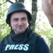 У момент поранення журналіст Дмитро Євчин був у бронежилеті з яскравим написом «Press»