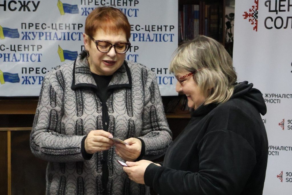 Запорізька обласна організація НСЖУ поповнилась новими спілчанами