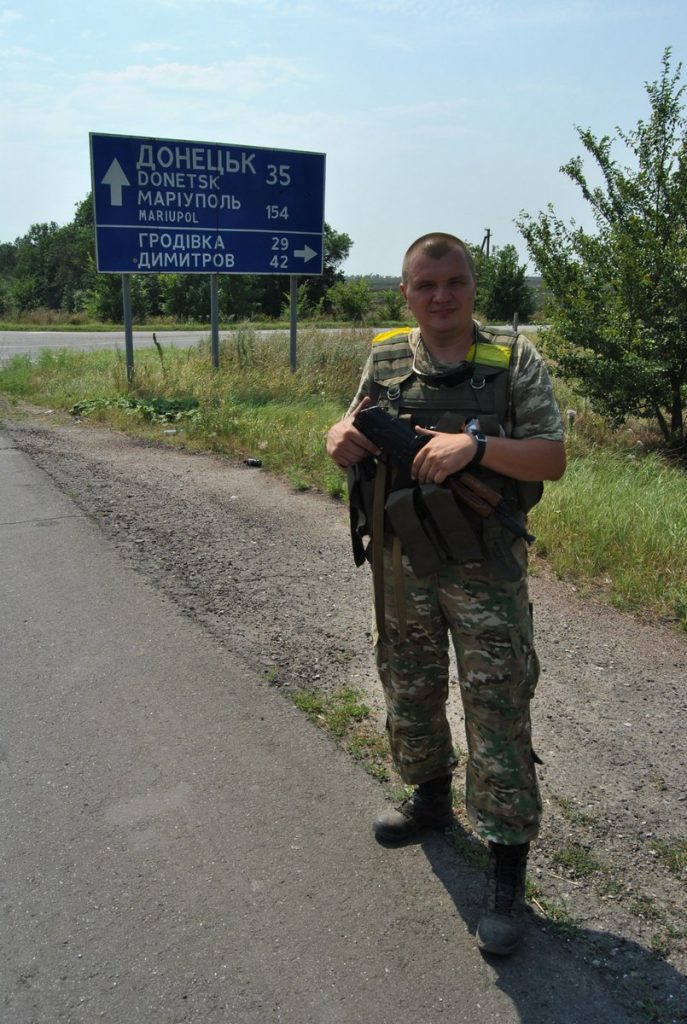 Тарас Грень – військовий журналіст