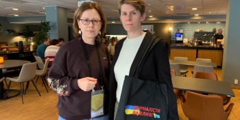 Президентка Спілки журналістів Швеції: «Вражена неймовірною витривалістю нашої української сестринської спілки»