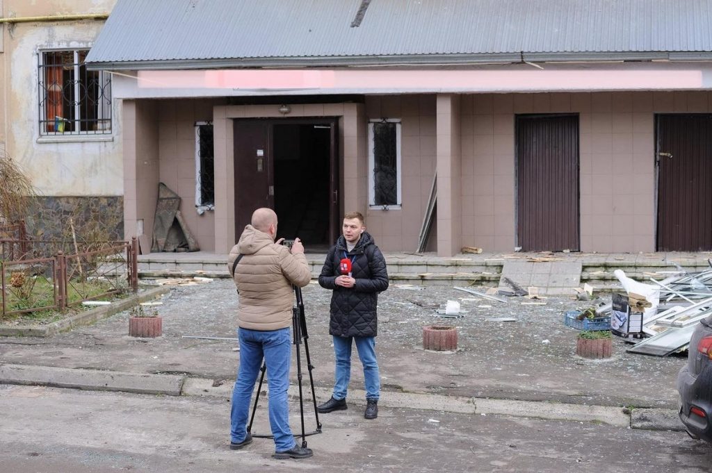 Журналіст ТРК «Перший Західний» Святослав Драбчук: «Насамперед  – життя і здоров’я команди, а потім – сюжет»