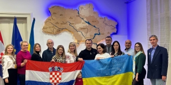 Зустріч в офісі Української громади в столиці Хорватії Загребі