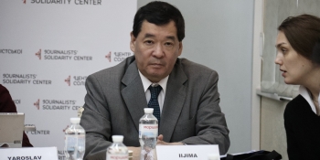 «Роль журналістів під час війни є надзвичайно важливою», – Повірений у справах Посольства Японії в Україні Іджіма Ясумаса