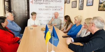 Ведучий проєкту English Speaking Club Брендан Моллой: "Потрібно, щоб журналісти могли розповісти світу англійською мовою про ситуацію в Україні" 17 Ведучий проєкту English Speaking Club Брендан Моллой: “Потрібно, щоб журналісти могли розповісти світу англійською мовою про ситуацію в Україні”