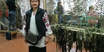 Маскувальний арт Валентини Вінниченко: зустріч у Запорізькому центрі журналістської солідарності