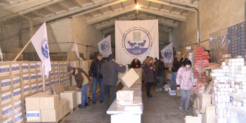 Журналістам Сумщини, які потребують допомоги, Банк продовольства надає продуктові набори