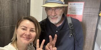 Медійник Андрій Куликов: радий знову побувати у Харківському Центрі журналістської солідарності 19 Медійник Андрій Куликов: радий знову побувати у Харківському Центрі журналістської солідарності