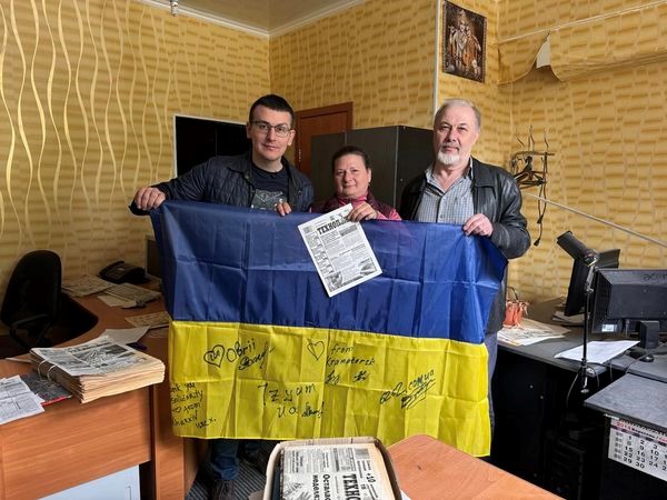 «Важливо особисто підтримати хоробрих колег»: команда НСЖУ відвідала Харківщину і Донеччину 12
